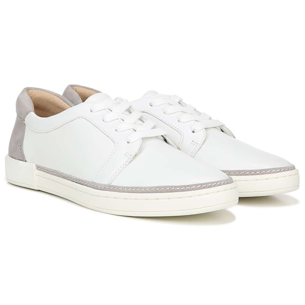 Jane Casual Sneaker - White/Grey