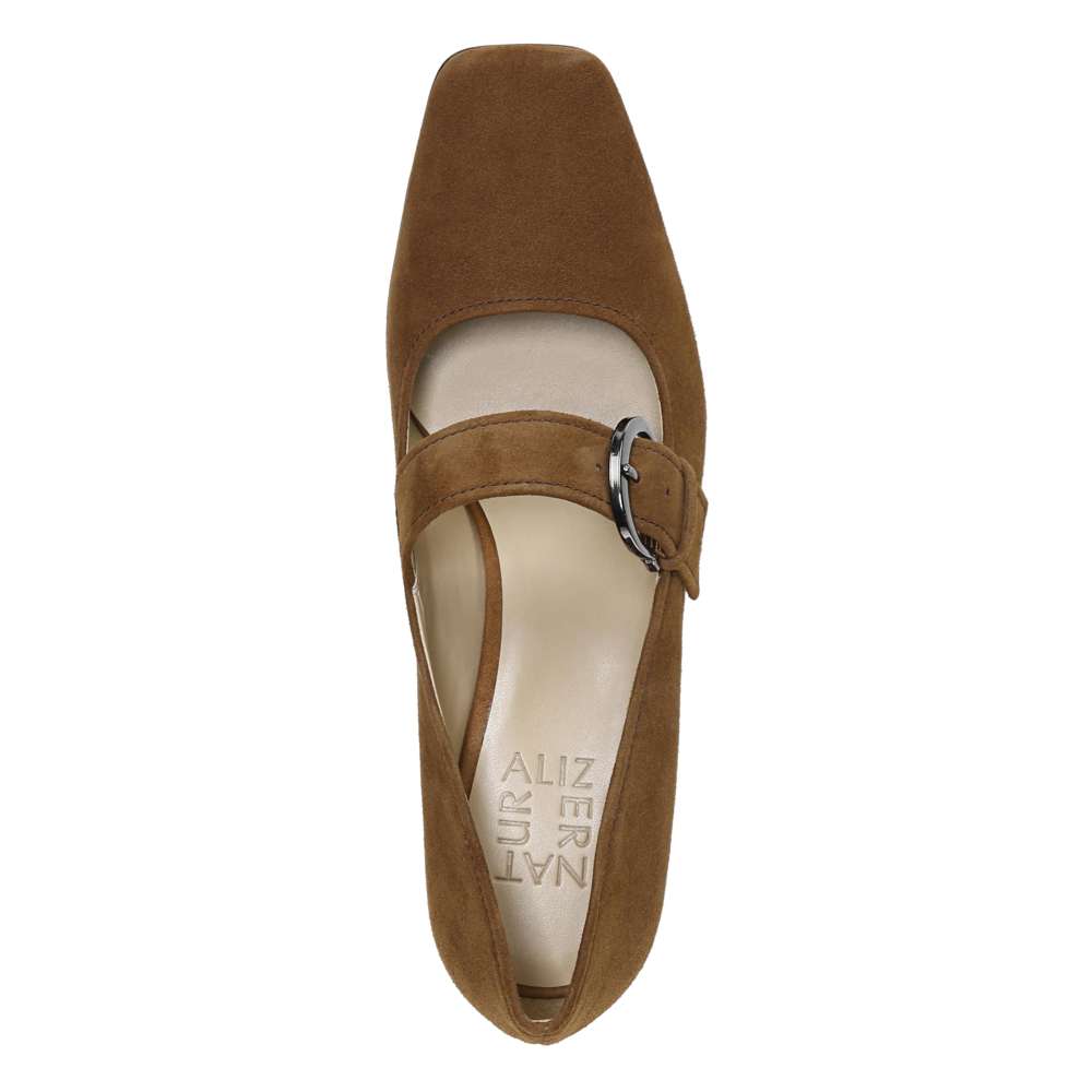 Karissa Mary-Jane Pump - Chestnut