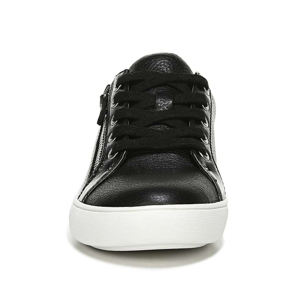 Macayla Casual Sneaker - Black Leather