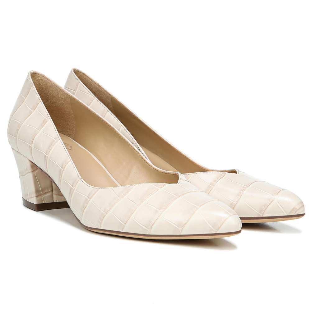 Mali Pump - Porcelain Croco