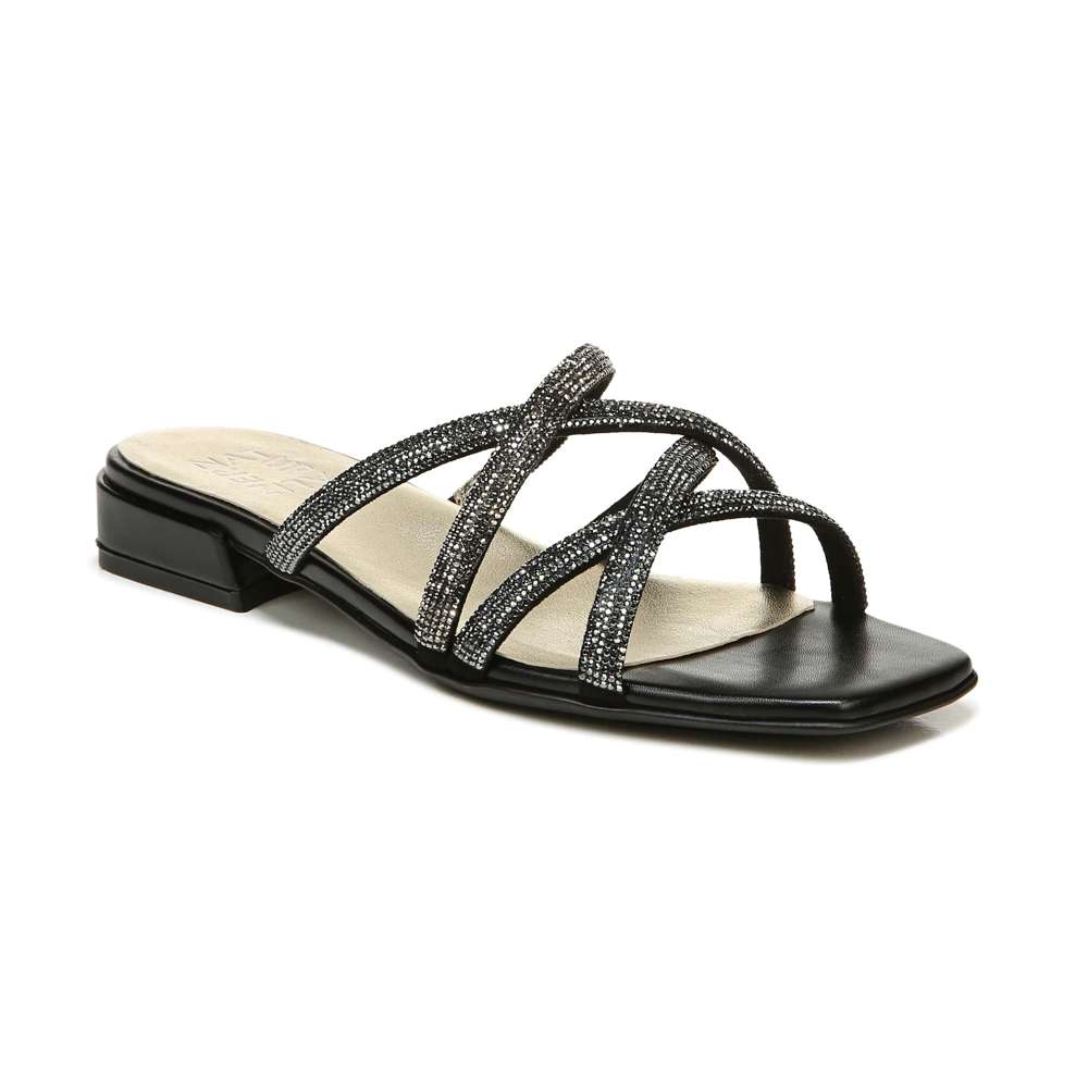 Abriana 2 Dress Slide Sandal - Black