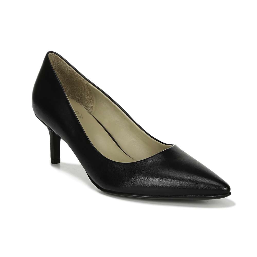 Everly Kitten Heel - Black