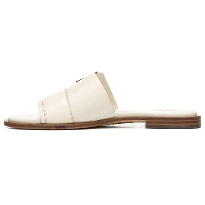 Faryn Slide Sandal - Pale Ivory