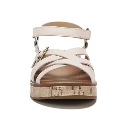 Georgette Sandal - Porcelain