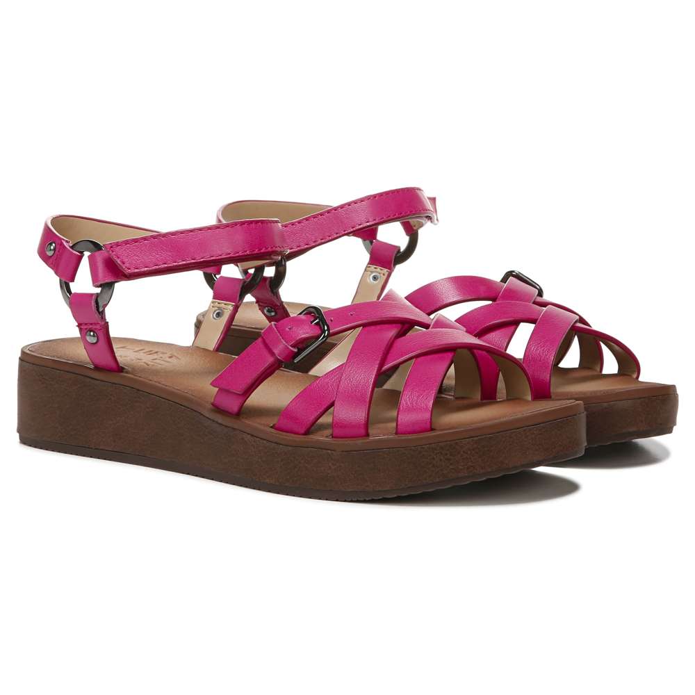Georgette Sandal - Crush Berry
