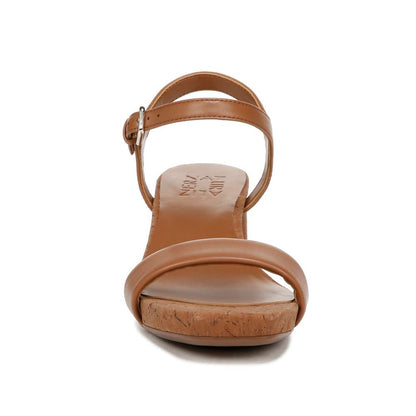 Izzy Heeled Sandal - English Tea