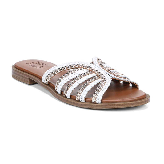 Lane Slide Sandal - White Multi