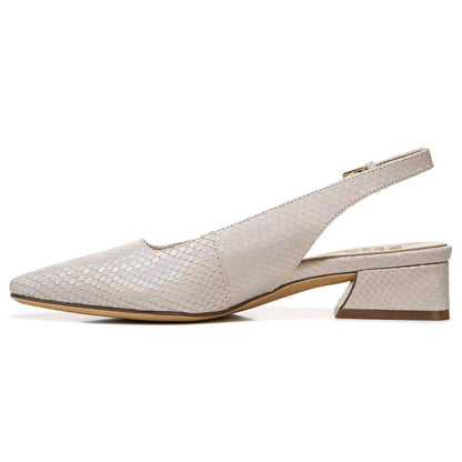 Lesley Dress Flat - Porcelain