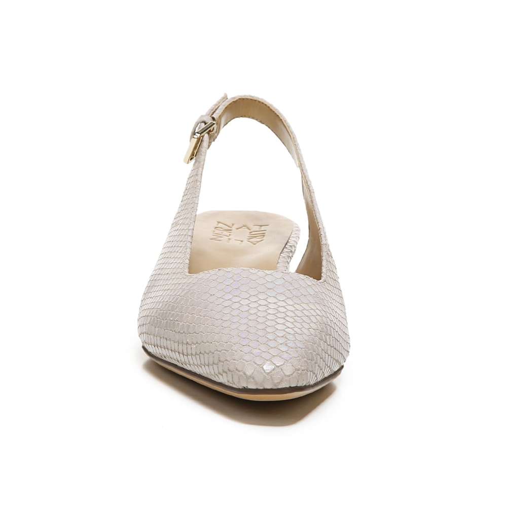 Lesley Dress Flat - Porcelain