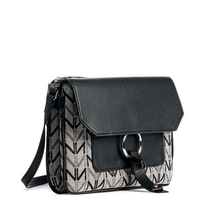Cinty 2 Shoulder Bag - Black/White