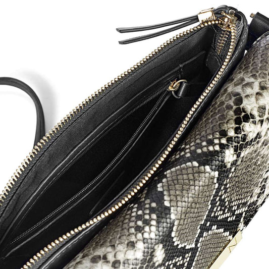 Cinty Shoulder Bag - Black Snake