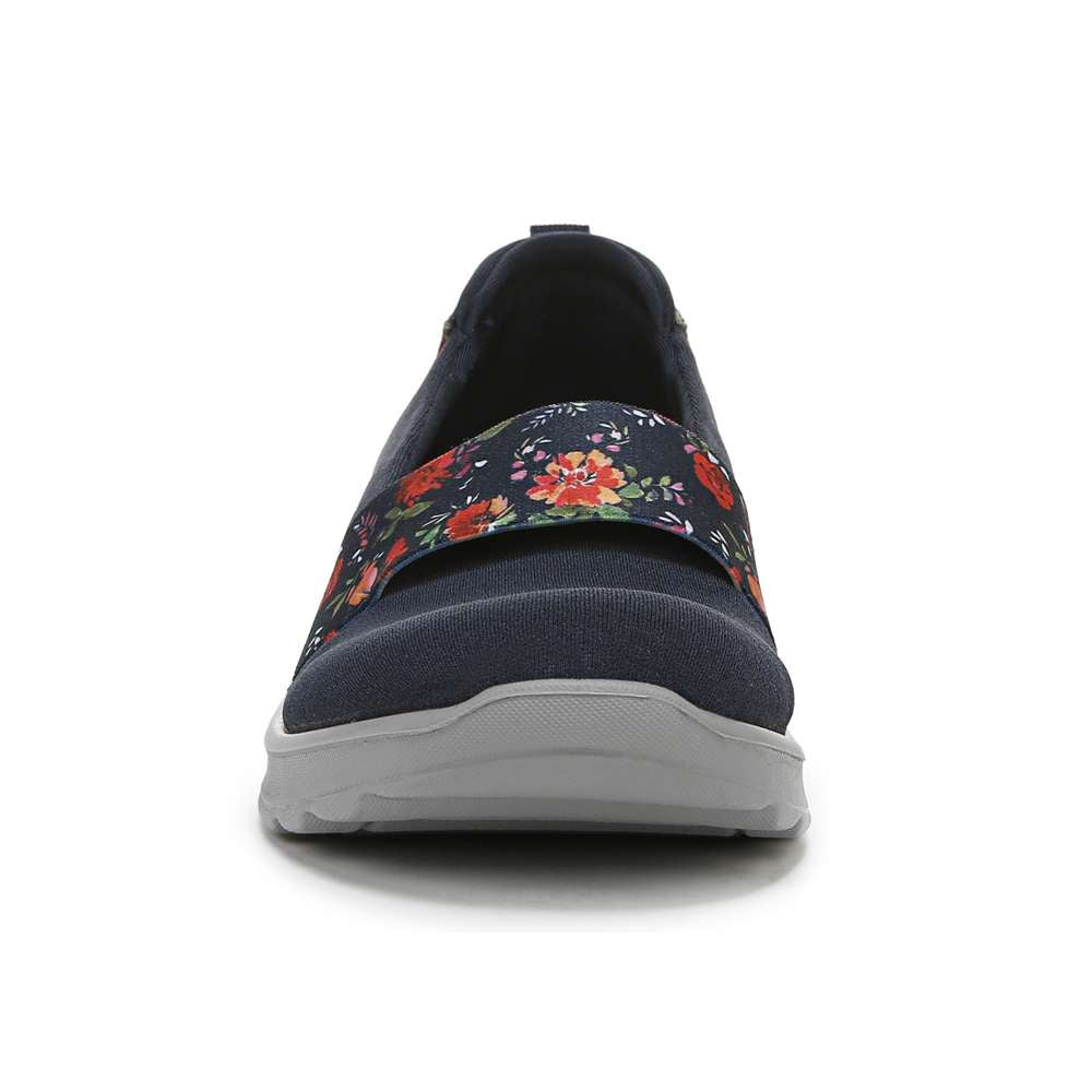 Gracie Slip-On Loafer - Navy Floral