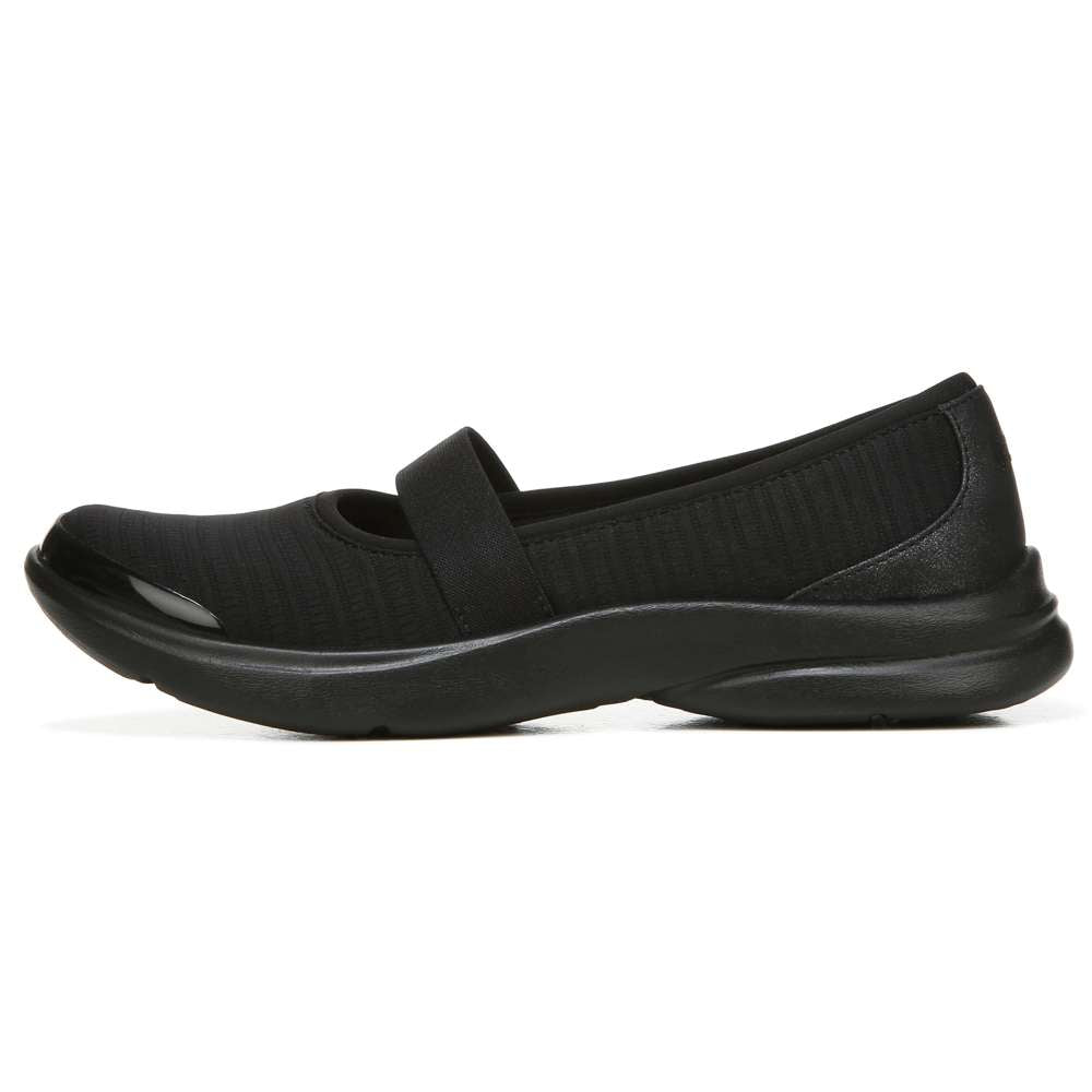 Jupiter Slip-On - Black Fabric