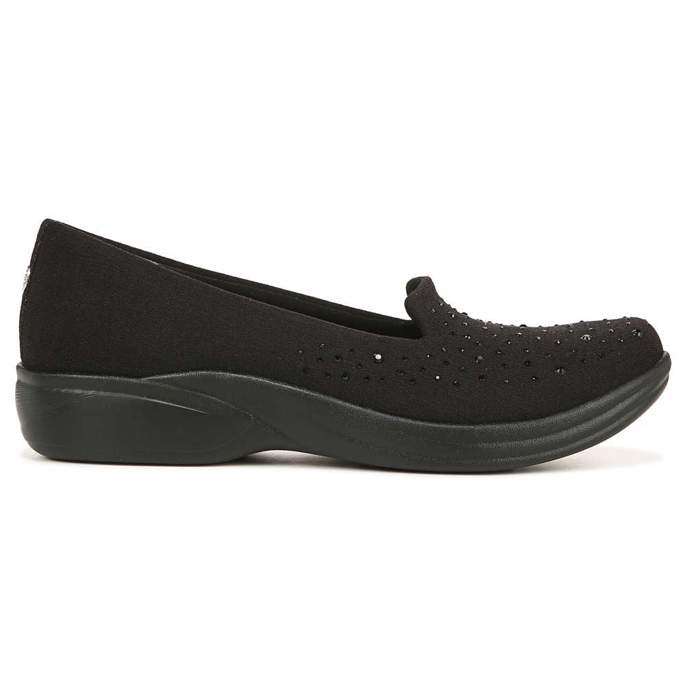Poppyseed 3 Slip-On - Black Rhinestone