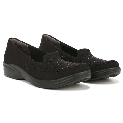 Poppyseed 3 Slip-On - Black Rhinestone