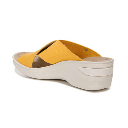 Desire Slide Sandal - Golden Yellow