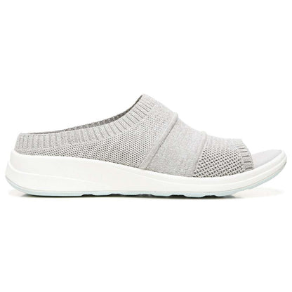 Iconic Slide - Oyster/Silver Smoke