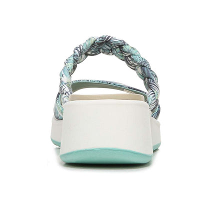 New Wave Slide Sandal - Green Leaf