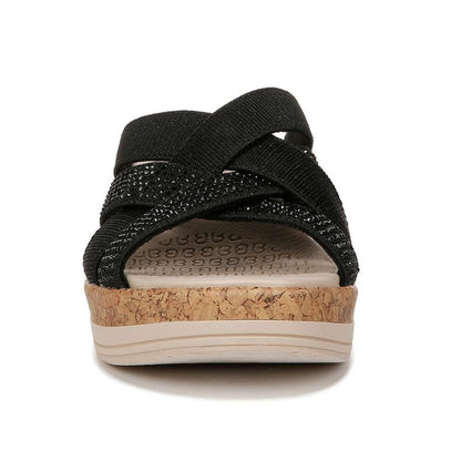 Reign Wedge Sandal - Black