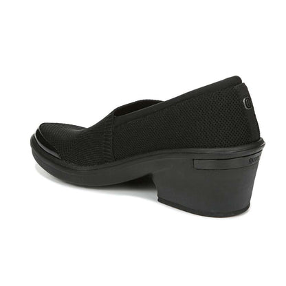 Tiramisu Slip-On Wedge - Black