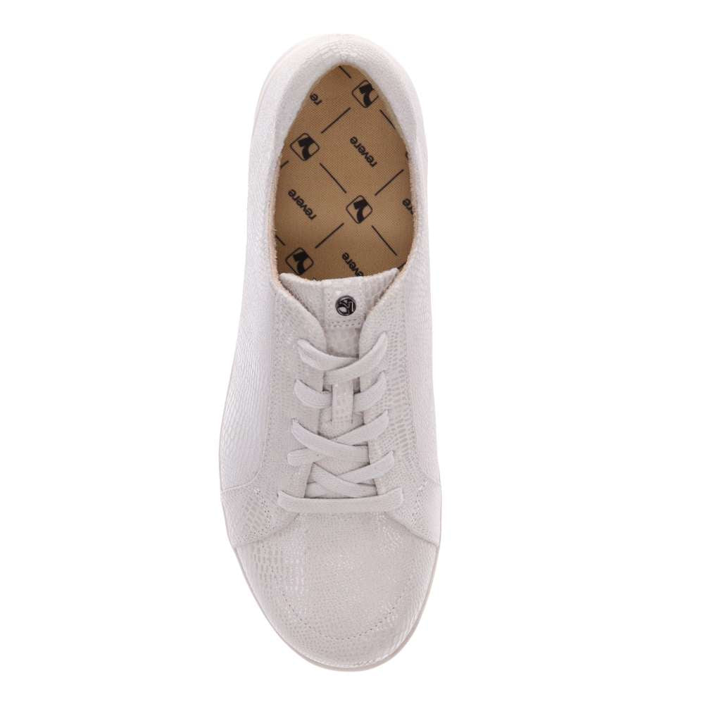 Athens Lace-Up Sneaker - Oyster Lizard