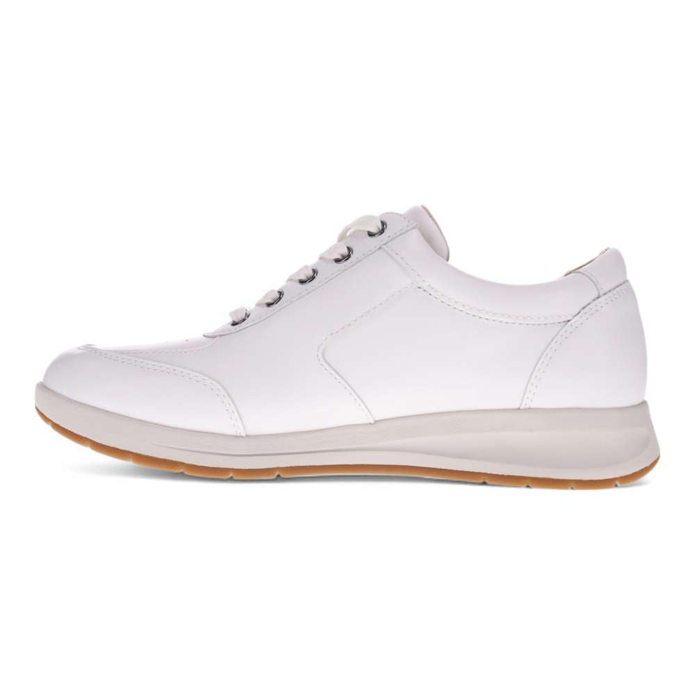 Boston Zip Sneaker - White Perf