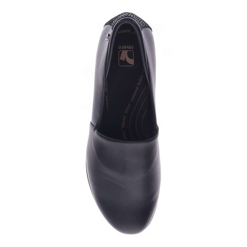 Lugano Loafer - Black Stretch