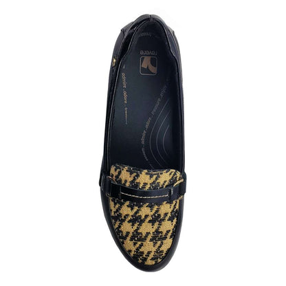Montmartre Wedge Loafer - Houndstooth