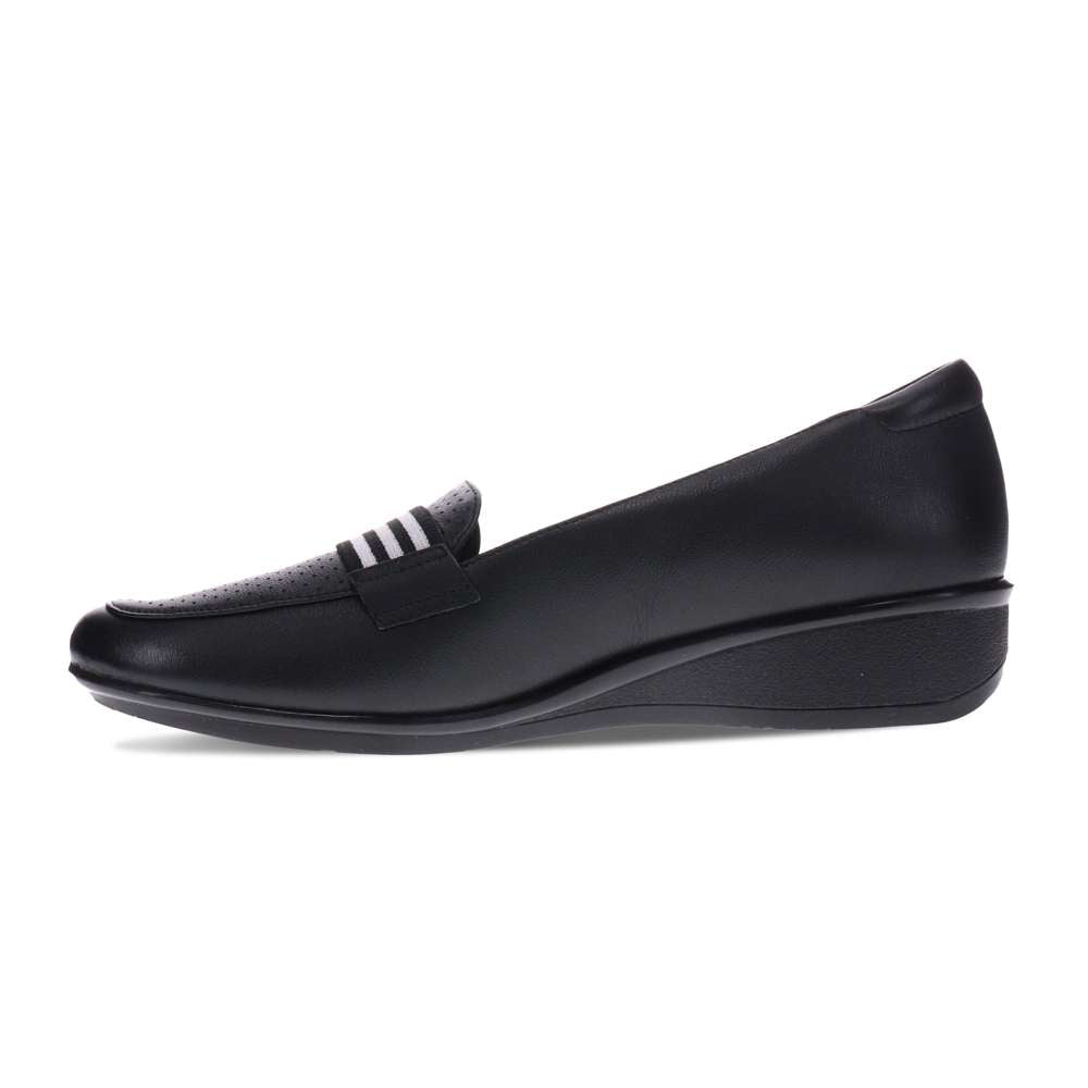 Monte Carlo Wedge Loafer - Black