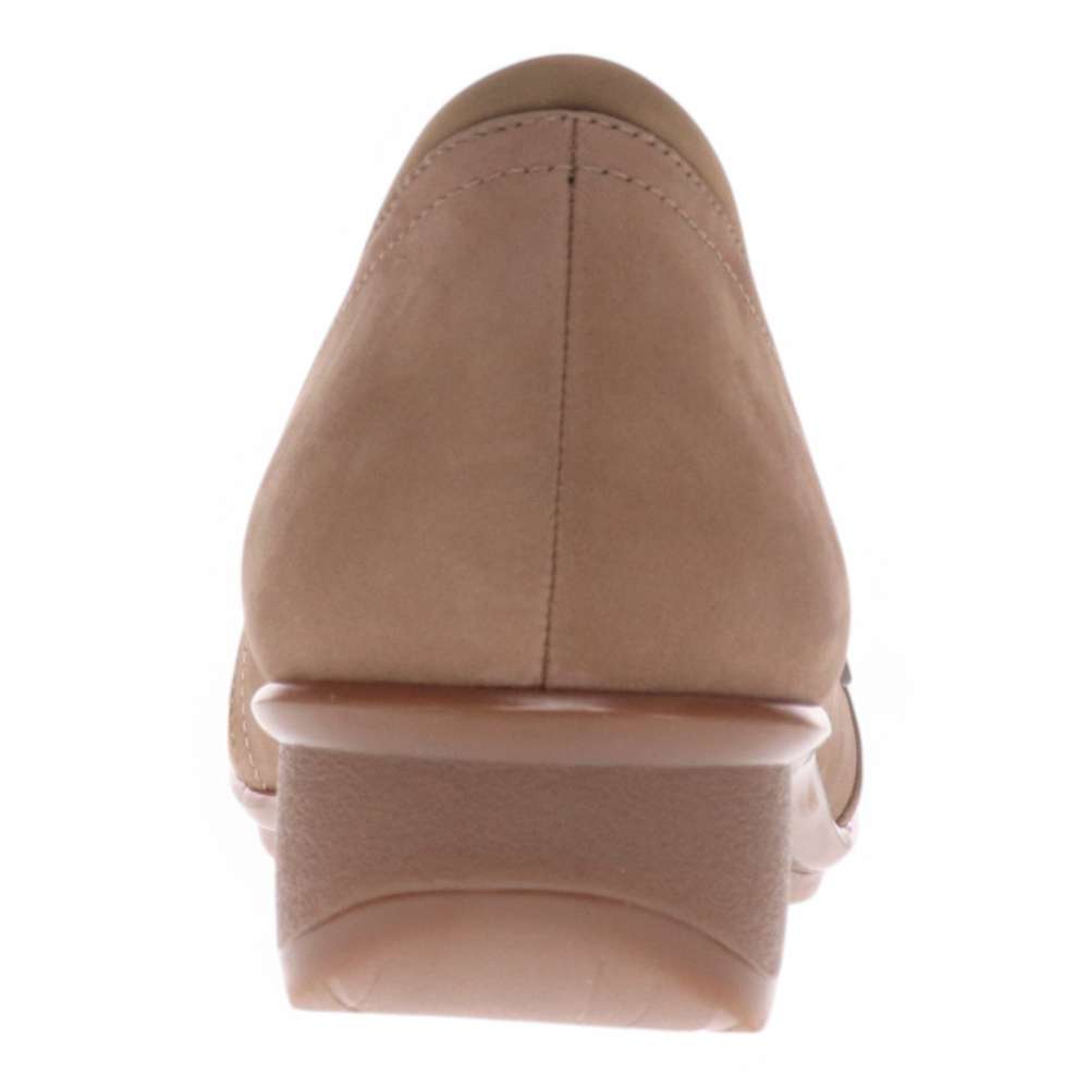 Naples Wedge - Toffee Nubuck