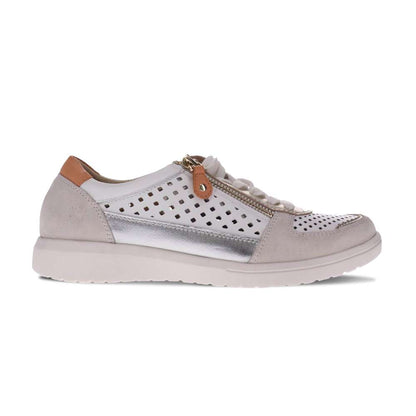 Baxley Sneaker - White/Apricot