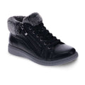 Bubbles Zip Bootie - Black