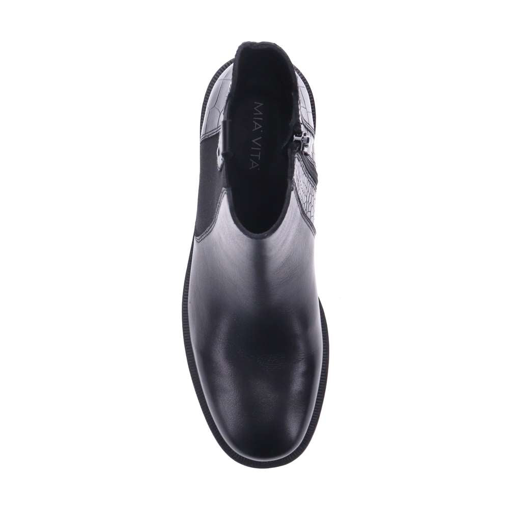 Margot Zip Boot - Black