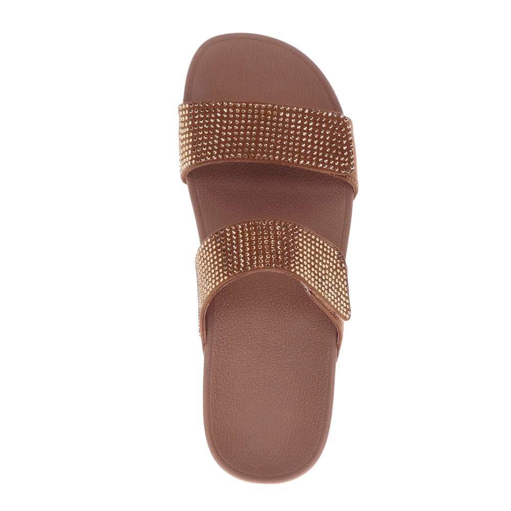 Avoca Slide Sandal - Bronze