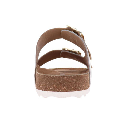 Bardo Slide Sandal - Soft Gold