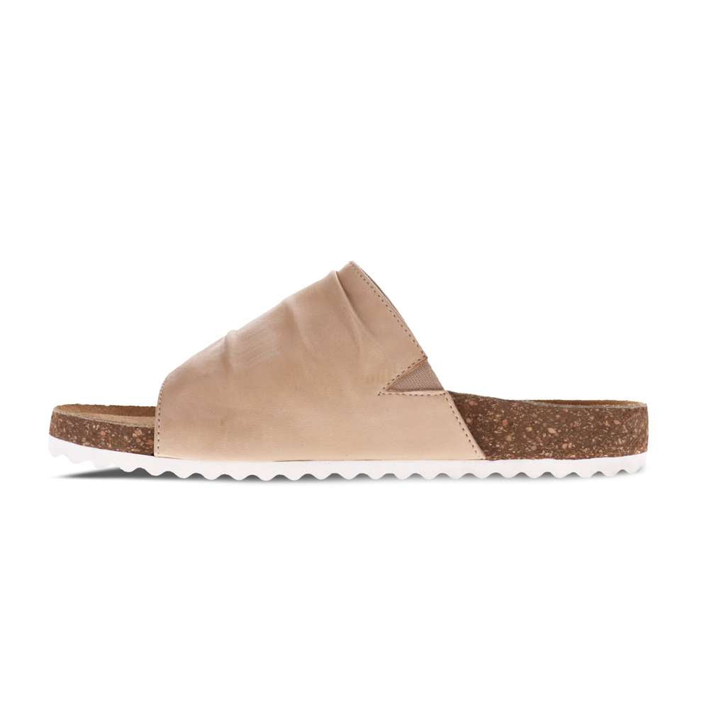 Blake Slide Sandal - Beige