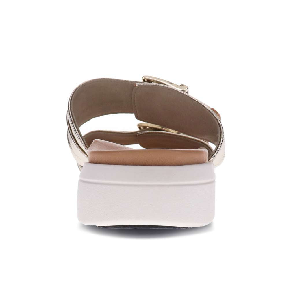 Bowie Slide Sandal - Champagne
