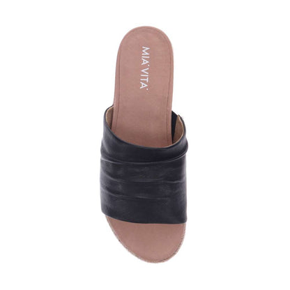 Elle Slide Sandal - Black