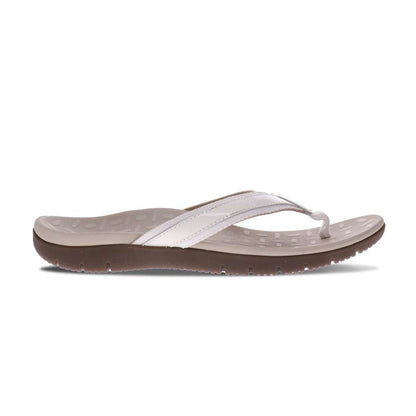 Focus Women's Toe Post Sandal - White