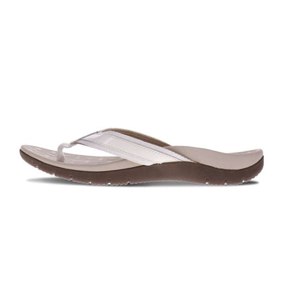 Focus Women's Toe Post Sandal - White