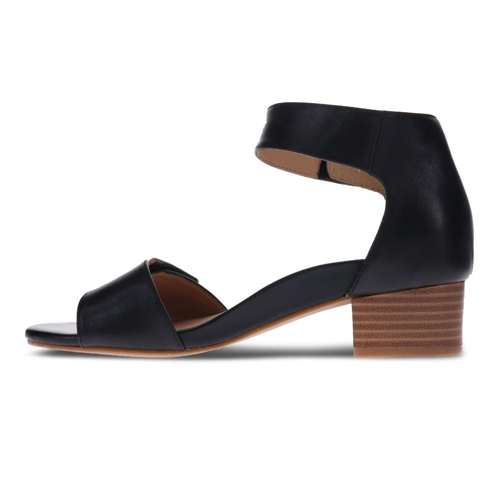 Kim Heeled Sandal - Black