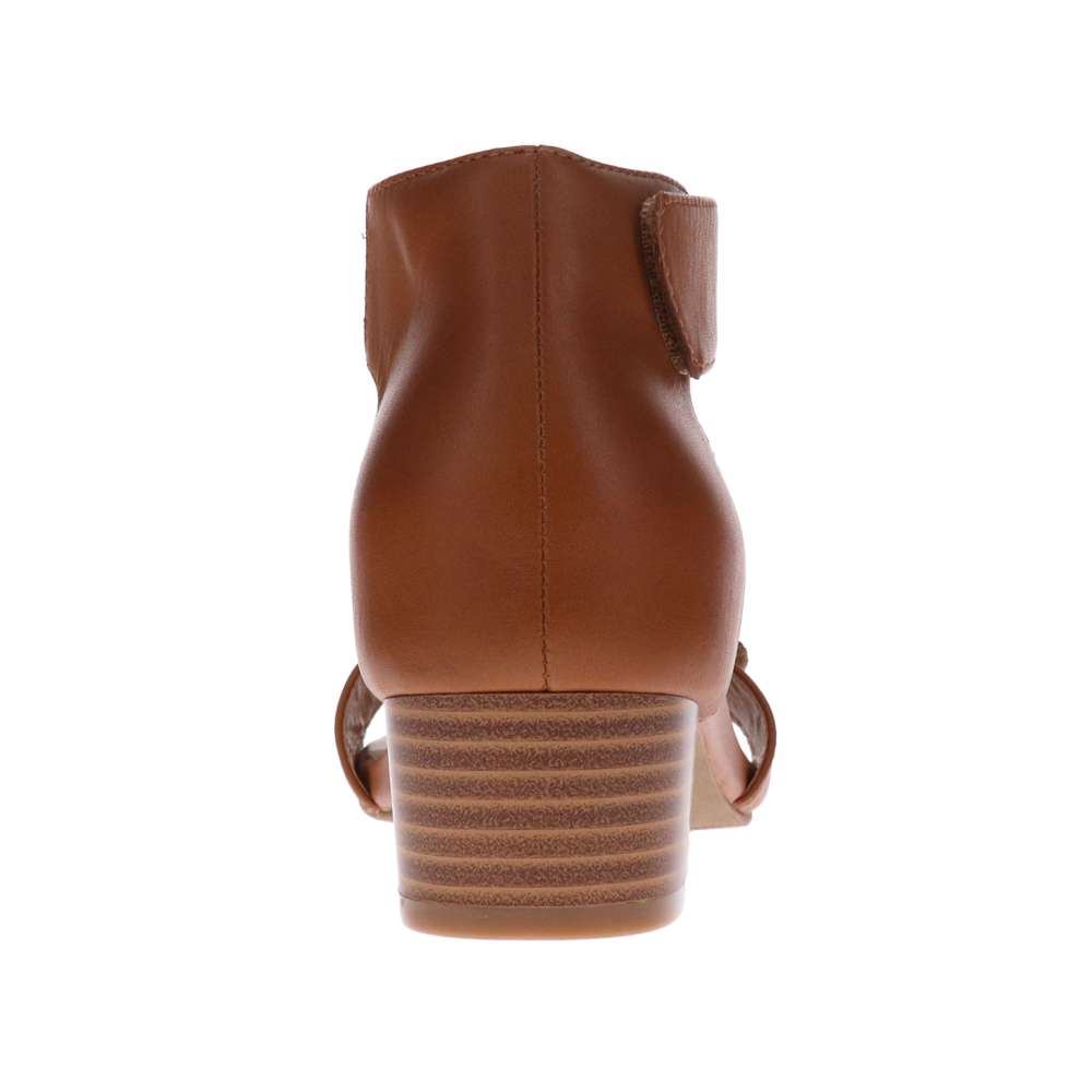 Kim Heeled Sandal - Tan