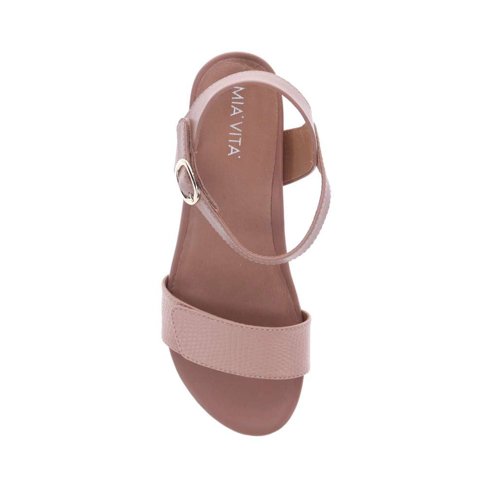 Nelly Wedge Sandal - Pink