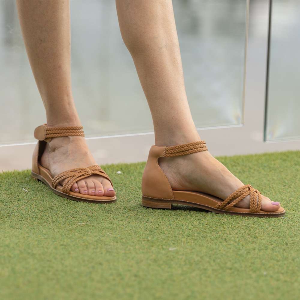 Odette Sandal - Soft Gold