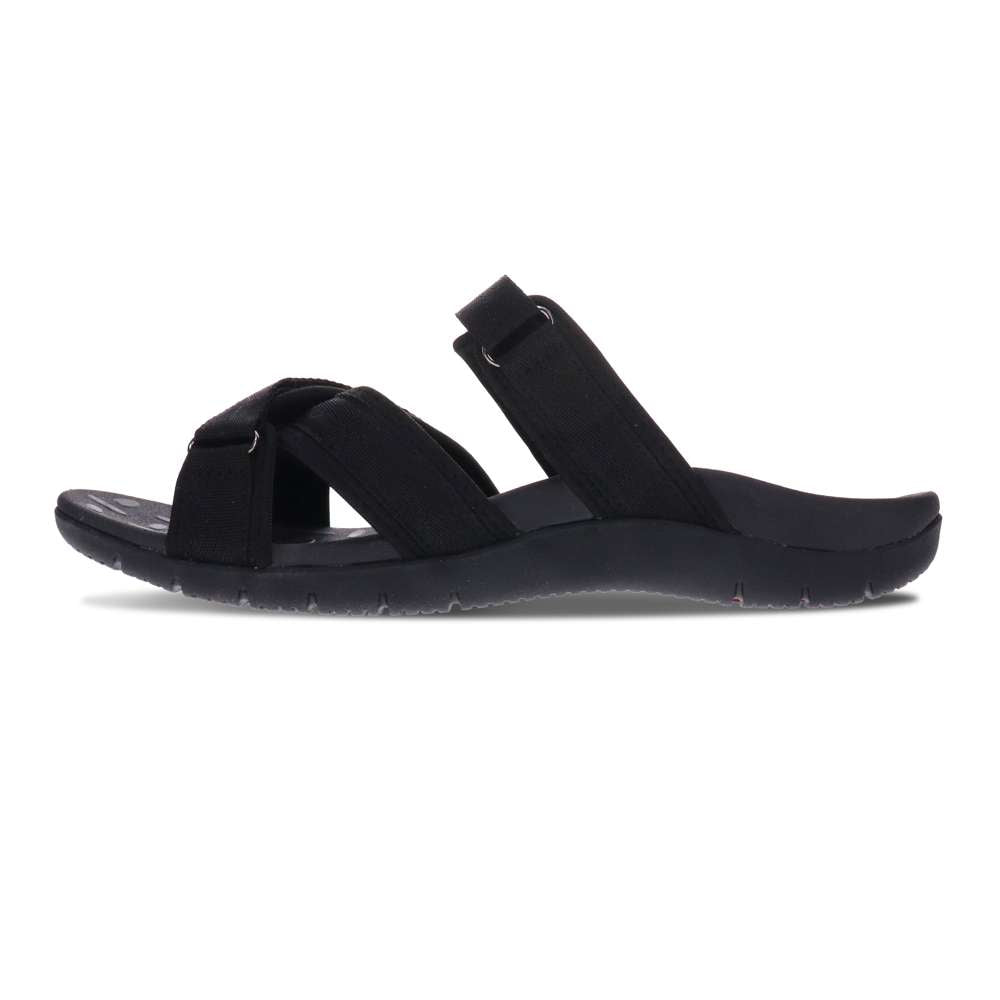 Quest Slide Sandal - Black