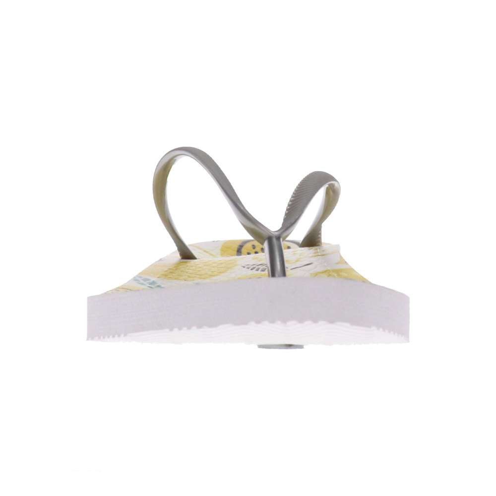 Venice Print Women's Toe Post Sandal - Lemon