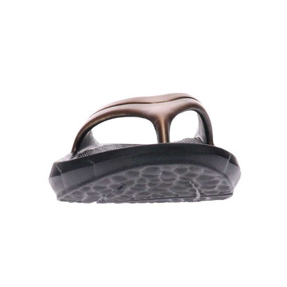 Vitality Toe Post Sandal - Black/Bronze