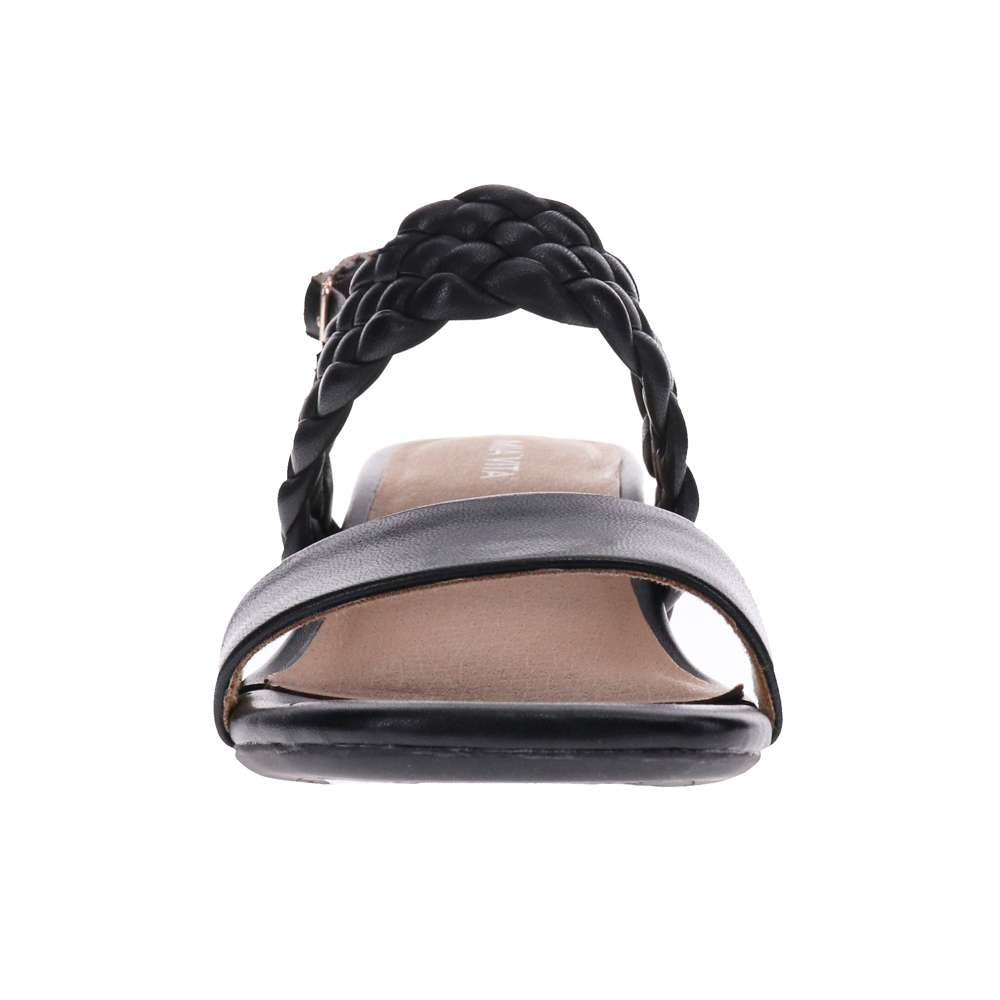 Yuki Heeled Sandal - Black