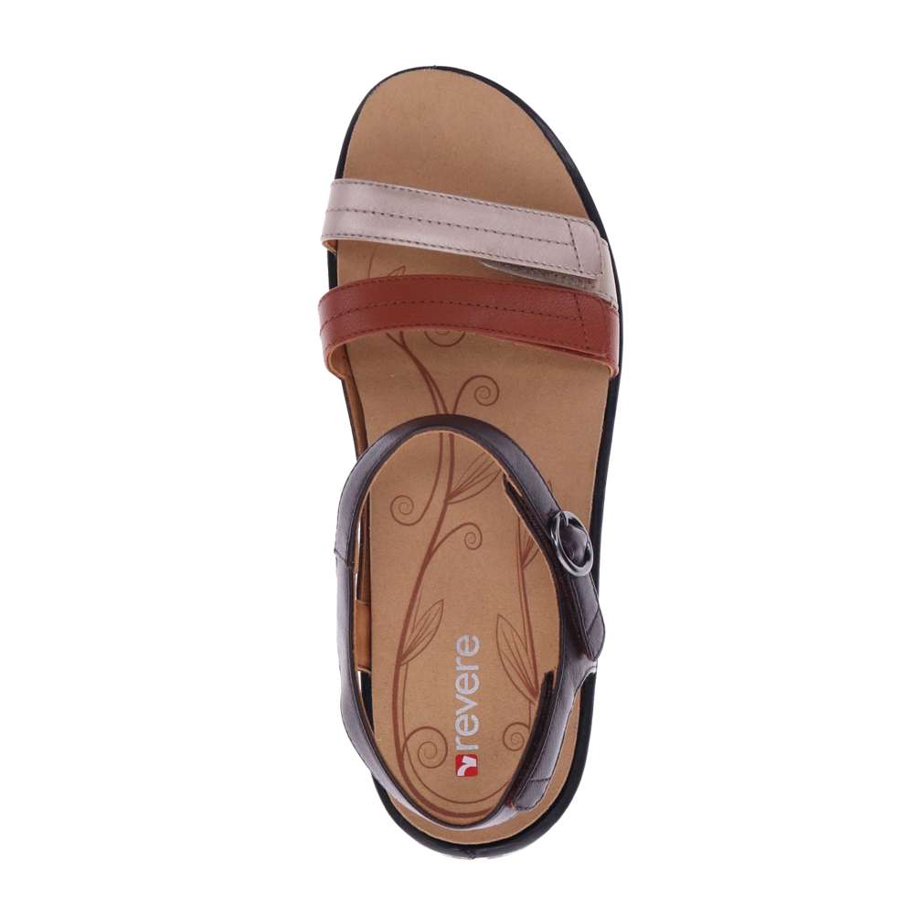 Barbados Sandal - Coffee Metallic
