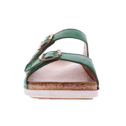 Brighton Slide Sandal - Emerald